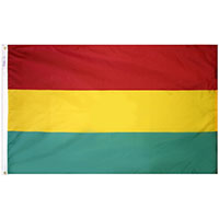Bolivia (Civil) Courtesy Nylon Boat Flag