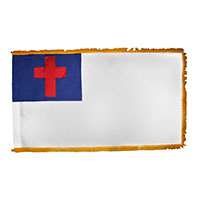 Christian Indoor Nylon Flag