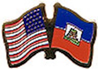 Haiti/United States of America (USA) Friendship Pin Haiti/United States of America (USA) Friendship Pin