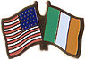 Ireland/United States of America (USA) Friendship Pin Ireland/United States of America (USA) Friendship Pin