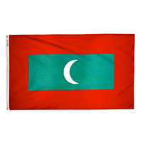 Maldives Outdoor Nylon Flag Maldives Outdoor Nylon Flag