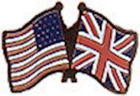 United Kingdom/United States of America (USA) Friendship Pin United Kingdom/United States of America (USA) Friendship Pin