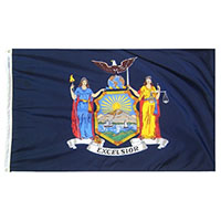 New York State Nylon Flag New York State Nylon Flag
