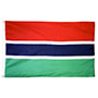 Gambia Outdoor Nylon Flag Gambia Outdoor Nylon Flag