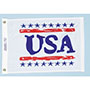 12 Inch (in) Height x 18 Inch (In) Length United States of America (USA) Patriot Nylon Boat Flag 12 Inch (in) Height x 18 Inch (In) Length United States of America (USA) Patriot Nylon Boat Flag